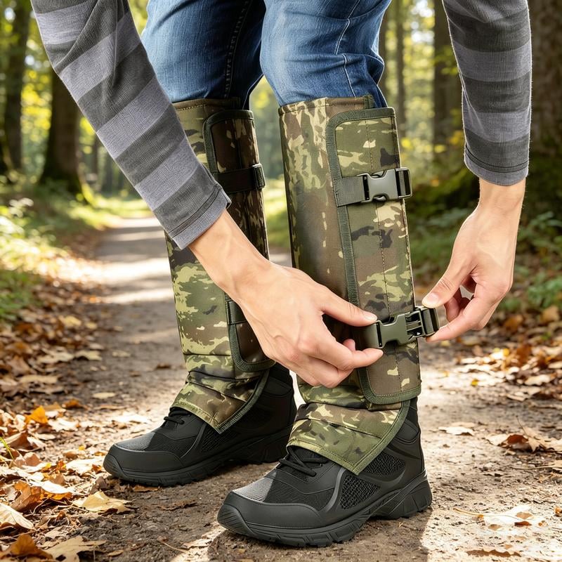 Outdoor Snake-Resistant Leg Gaiters