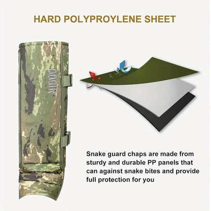 Outdoor Snake-Resistant Leg Gaiters