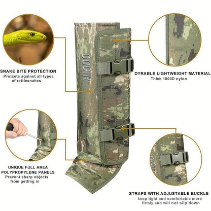 Outdoor Snake-Resistant Leg Gaiters