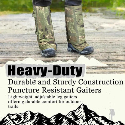 Outdoor Snake-Resistant Leg Gaiters